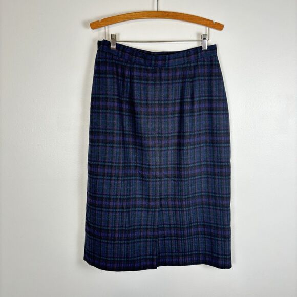 Vintage Peabody House Blazer Skirt Suit Set Womens 13/14 Polyester Wool Blend - Picture 11 of 13